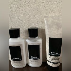 Bath and body works bbw mens collection lotions creams body washes